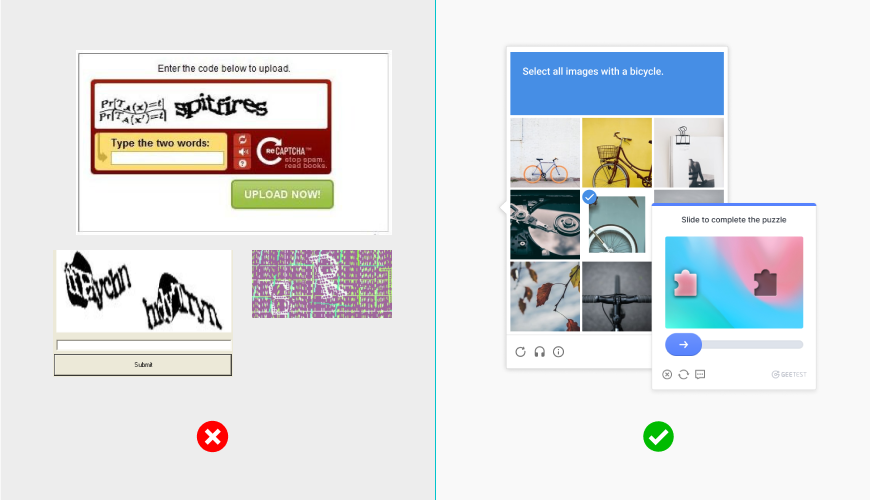 Streamline verification processes with simple captchas