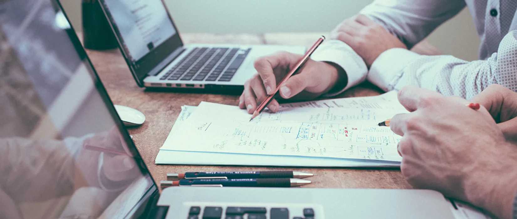 Application development process banner
