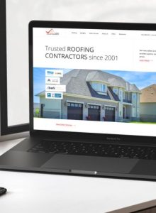 Website Design for Quality Home Roofing and Remodeling