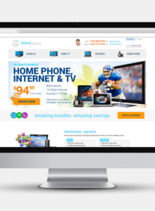 Website for Brama Telecom