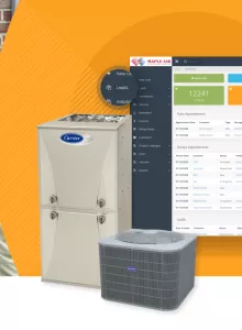 HVAC CRM Application for Maple Air