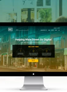 Website Design for Digital Main Street
