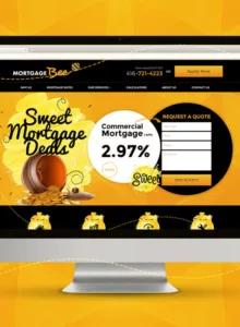 Website for MortgageBee