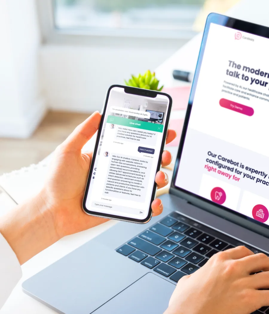 Website Design and Development for CareBots.ai