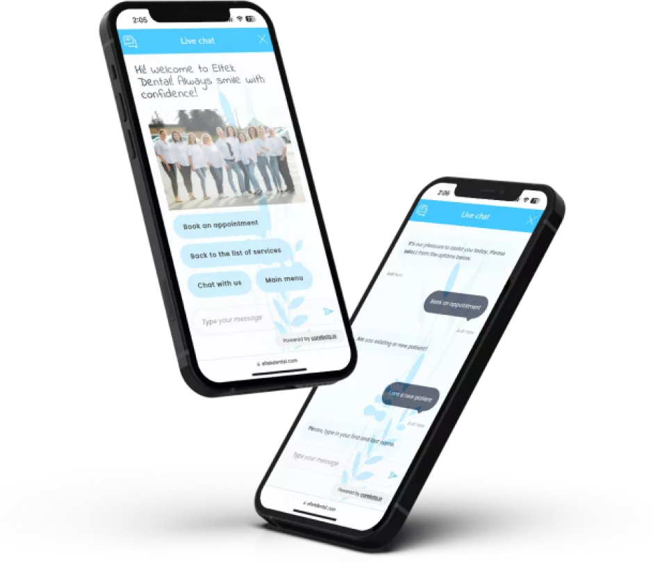 Carebot healthcare image phone