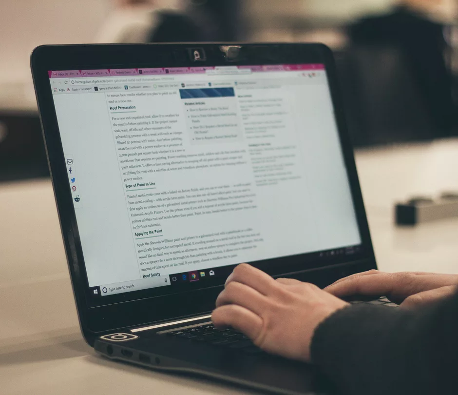 You spend too much time on content and marketing