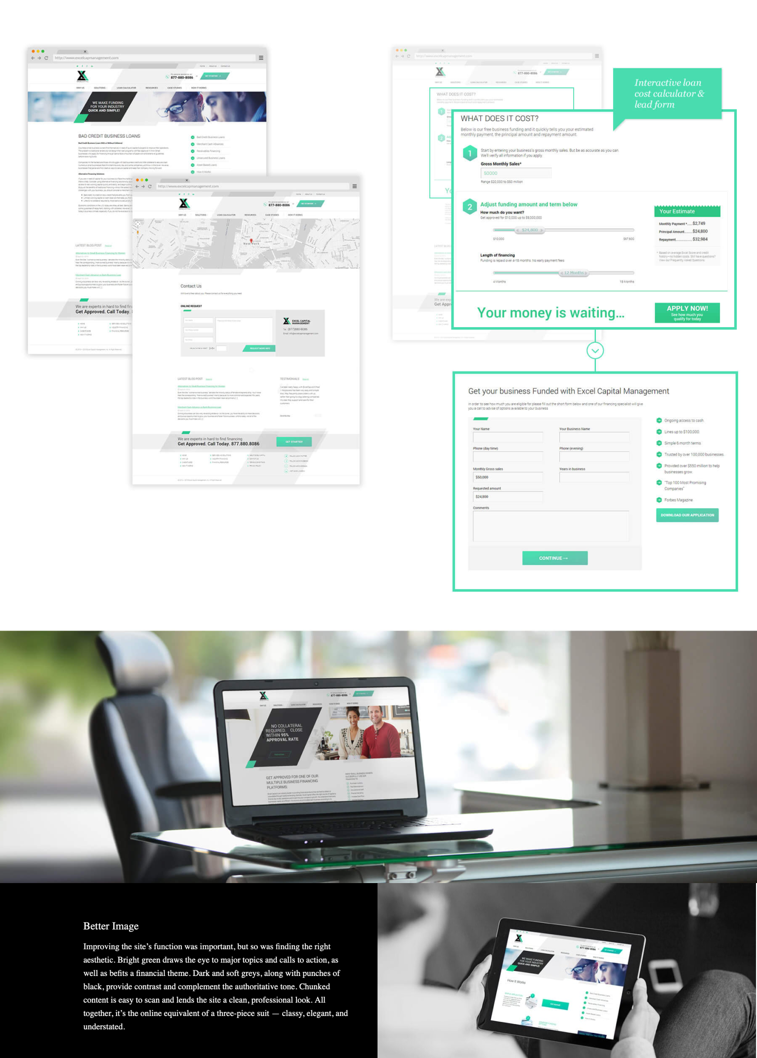 Excel capital pages