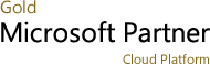Microsoft Logo Gold